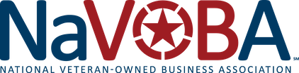 NaVOBA logo with the text ‘National Veteran-Owned Business Association’